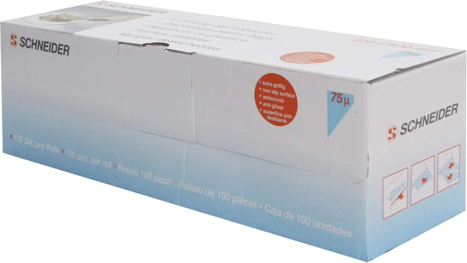 Schneider® Schneider - Einweg-Spritzbeutel, Geschlossene Spitze 300 X 160 Mm, 75 My, Gerollt. Farbe Blau 100 Stk./Box 7 Schneider® Schneider - Einweg-Spritzbeutel, Geschlossene Spitze 300 X 160 Mm, 75 My, Gerollt. Farbe Blau 100 Stk./Box – Bild 7
