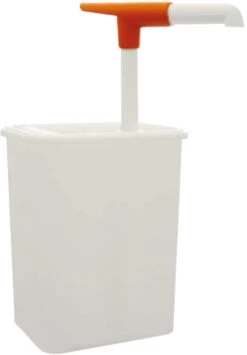 Schneider® Schneider - Druckknopf-Dosierspender Mit Kst-Deckel 3L-120x150x215mm Inkl.Pumpe