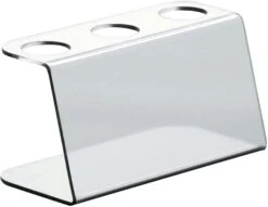 Schneider® Schneider - Eistütenhalter 3 Loch - Ø 34 Mm Innenhöhe 85 Mm, Acrylglas, Helles Rauchglas