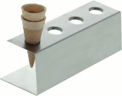 Schneider® Schneider - Eistütenhalter 4 Loch - Ø 34 Mm Innenhöhe 85 Mm, Acrylglas, Helles Rauchglas -Schneider eafaaefc 763d 4b67 b94c 00d52361bbd2